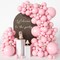 125pcs Light Pink Balloon Arch Kit – Pastel Baby Pink Garland Set in 5”, 10”, 12”, 18” Sizes with Glue Dots & Tape for Princess Birthday, Baby Shower, Gender Reveal & Party Decorations